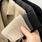 Nieuw product 49% korting 🔥Men's Lapel Knitted Long Sleeve Coat
