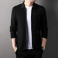 Nieuw product 49% korting 🔥Men's Lapel Knitted Long Sleeve Coat
