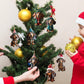 🎄 7 stuks 🐶 Kerstboomornament voor hond✨Hangende hondenornamenten