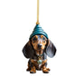🎄 7 stuks 🐶 Kerstboomornament voor hond✨Hangende hondenornamenten