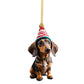 🎄 7 stuks 🐶 Kerstboomornament voor hond✨Hangende hondenornamenten