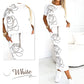 Casual tweedelig gebloemd T-shirt en midi-rok voor dames❤️‍🔥Hot Sale 49% UIT🔥