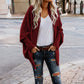 💕VROUWEN BATWING KABEL GEBREIDE SLOUCHY OVERSIZED CARDIGAN TRUI