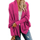 💕VROUWEN BATWING KABEL GEBREIDE SLOUCHY OVERSIZED CARDIGAN TRUI