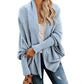 💕VROUWEN BATWING KABEL GEBREIDE SLOUCHY OVERSIZED CARDIGAN TRUI