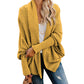 💕VROUWEN BATWING KABEL GEBREIDE SLOUCHY OVERSIZED CARDIGAN TRUI