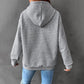 Nieuwe productpromotie 49% korting🔥Dames-Wafel Hoodie met Zak