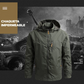 Klimveldjas Winddichte bovenkleding voor heren Waterdichte softshell tactische jas