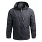 Klimveldjas Winddichte bovenkleding voor heren Waterdichte softshell tactische jas