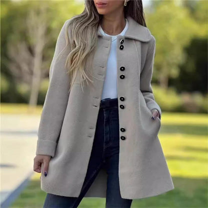 💙 NEW HOT SALE 💙Women’s Stylish Mid-length Tweed Coat