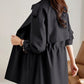 Dames afslankende mid-length trenchcoat met revers
