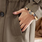 Dames afslankende mid-length trenchcoat met revers