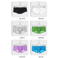 Lage ultradunne boxershort voor heren