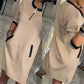 🍂Autumn Uitverkoop 50% UIT🍂Vrouwen Trendy Casual V Neck 3/4 Mouwen Jurk