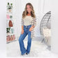 🍁Nieuw voor de herfst 50% KORTING🍁 Casual jeans met hoge taille en zakken voor dames