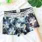 Herenboxershort met ultradunne Ice Silk Mesh print