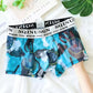 Herenboxershort met ultradunne Ice Silk Mesh print