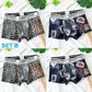Herenboxershort met ultradunne Ice Silk Mesh print