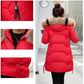 ✨Winteraanbieding💖Dameswinterjas met capuchon van imitatiebont