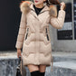 ✨Winteraanbieding💖Dameswinterjas met capuchon van imitatiebont