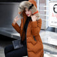 ✨Winteraanbieding💖Dameswinterjas met capuchon van imitatiebont