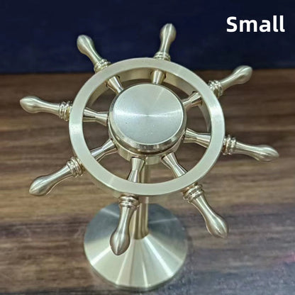 🔥Hot Sale 50% UIT🔥Ship Steering Wheel Desktop Ornament