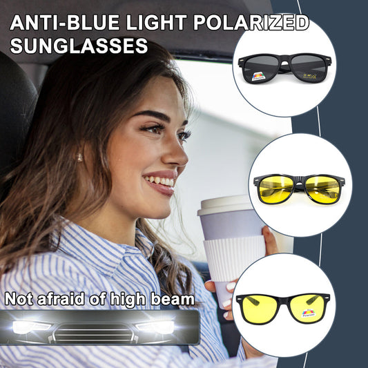 Mode Anti-Blauw Licht Polarisatie Zonnebril