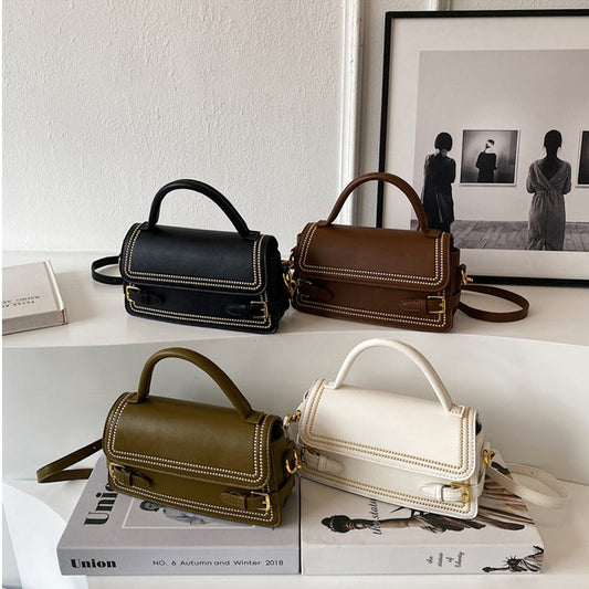 Retro & beknopte vierkante tas voor dames