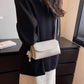 Dames  Luxe modieuze schoudertas met olifantenhanger