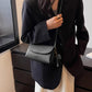 Dames  Luxe modieuze schoudertas met olifantenhanger