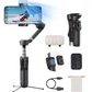 3-assen opvouwbare mobiele hoofd Gimbal stabilisator