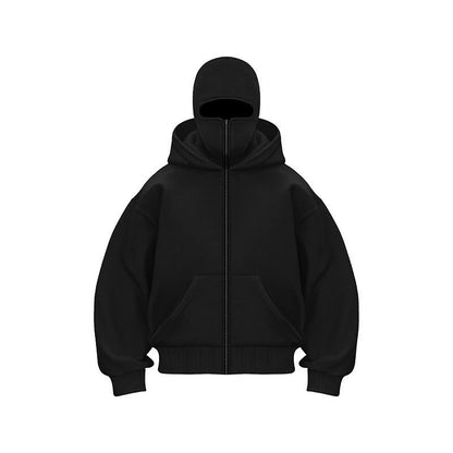 Ninja Hoodie met Ritssluiting voor Heren en Dames