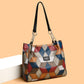 Patchwork draagtas voor dames