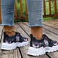 Ademende casual damesschoenen van mesh