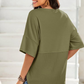 Casual Button Down Wafel Gebreide Top