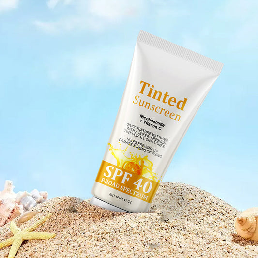 Vochtinbrengende zonnebrandcrème met vitamine C