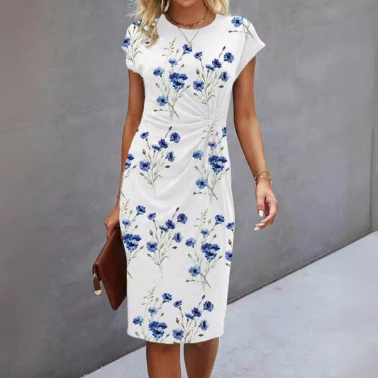 Elegante jurk met print
