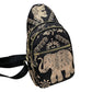 Boho Olifantenprint Crossbody Tas