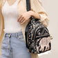 Boho Olifantenprint Crossbody Tas