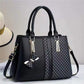 Elegante patchwork tas - meerlaags ontwerp