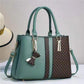 Elegante patchwork tas - meerlaags ontwerp