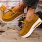 Casual lage platformschoenen met veters voor dames