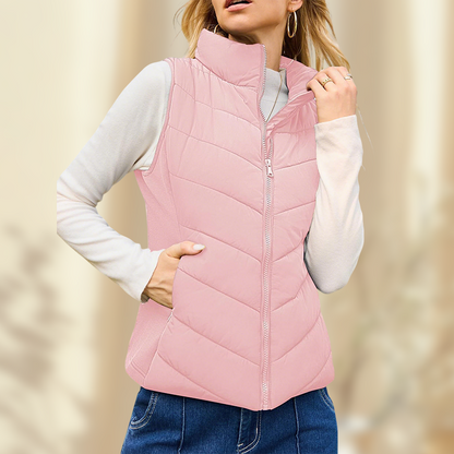 💖HOT SALE 50% KORTING✨️Warm damesvest met opstaande kraag💗