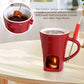 Keramische chocoladefonduemok