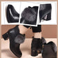 [perfect cadeau] Elegante, dikke bont enkellaars voor dames voor de winter