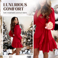 Elegante V-hals jurk voor dames