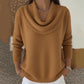 Elegante, comfortabele trui met colkraag voor dames