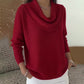 Elegante, comfortabele trui met colkraag voor dames