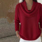 Elegante, comfortabele trui met colkraag voor dames