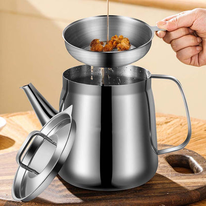 📢📢 50% korting! 🔥 Duurzame oliefilterpot van roestvrij staal